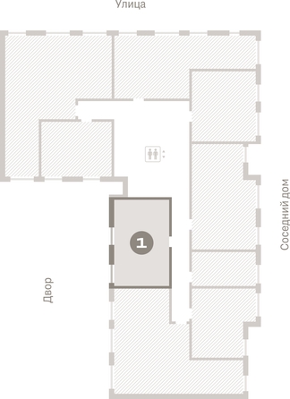 
  Продается 1-комн. квартира, 44.75 м², ЖК Кварталы Драверта, дом 6
. Фото 3.