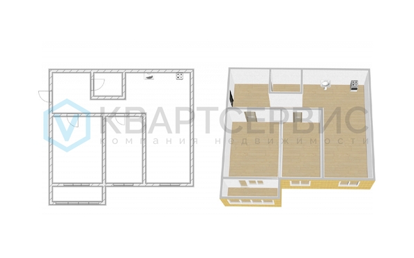 
  Продается 2-комн. квартира 49.3 м². Фото 26.