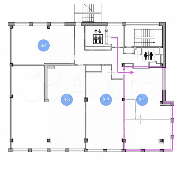 
  Сдается офис 63 м². Фото 1.