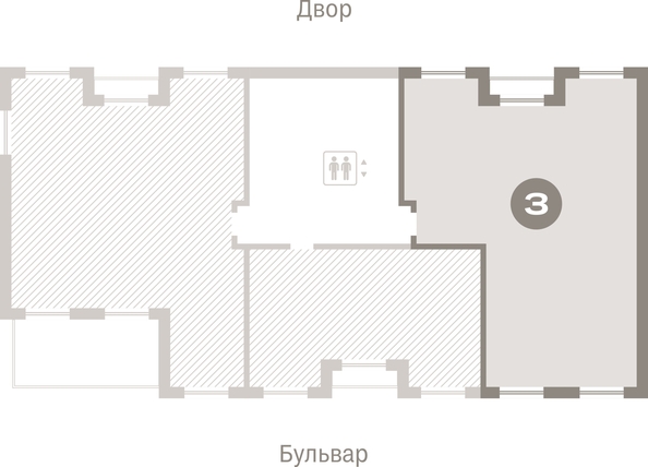 
  Продается 3-комн. квартира 103.49 м², в ЖК Кварталы Драверта, дом 6. Фото 3.
