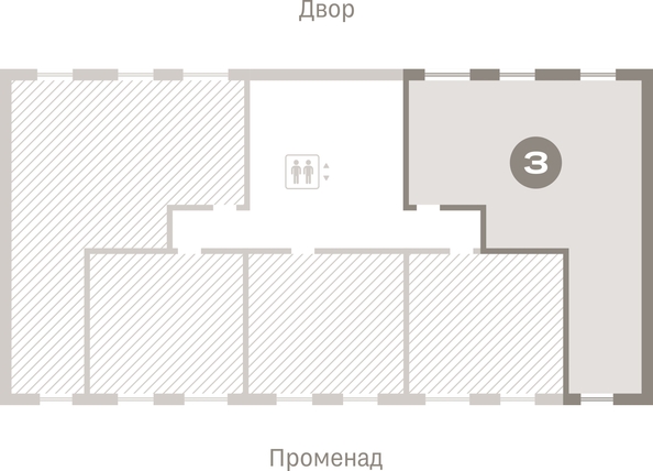 
  Продается 3-комн. квартира 85.16 м², в ЖК Кварталы Драверта, дом 3. Фото 3.