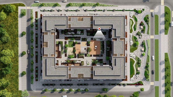 
  Продается 3-комн. квартира 106.54 м², в ЖК Кварталы Драверта, дом 3. Фото 2.