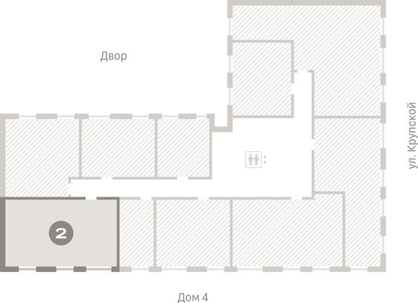 
  Продается 2-комн. квартира 60.14 м², в ЖК Кварталы Драверта, дом 3. Фото 3.