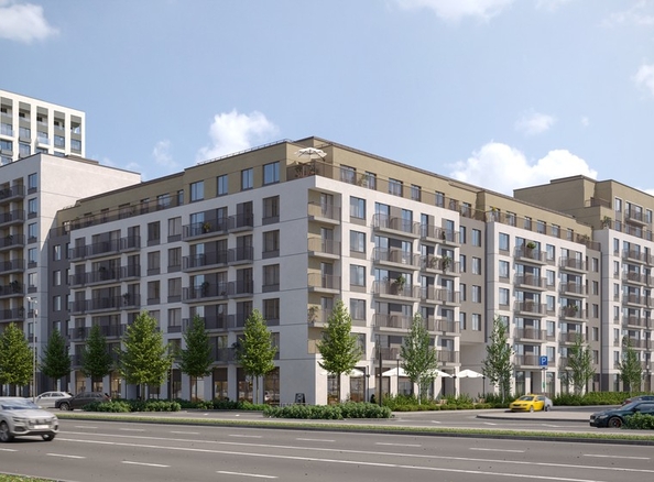 
  Продается 3-комн. квартира 98.16 м², в ЖК Кварталы Драверта, дом 2. Фото 3.