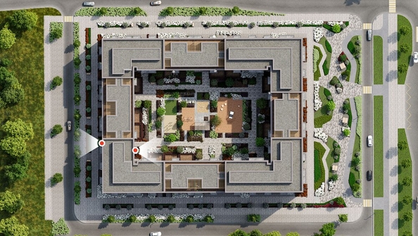 
  Продается 3-комн. квартира 84.37 м², в ЖК Кварталы Драверта, дом 3. Фото 2.