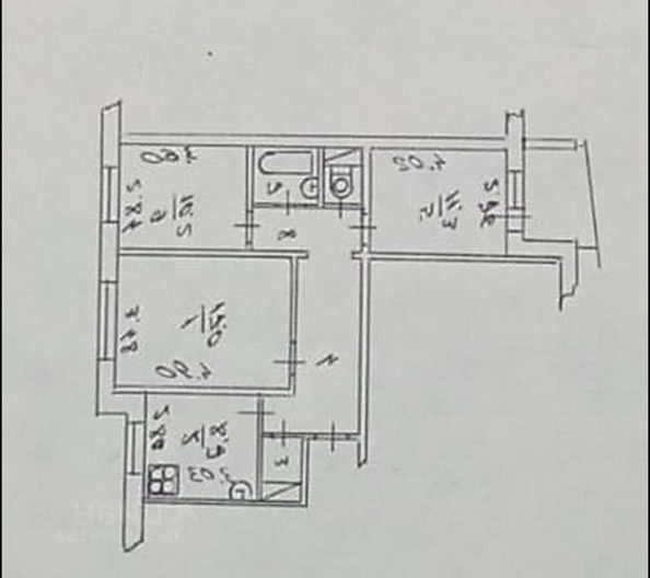 
  Продается 3-комн. квартира 62 м². Фото 16.