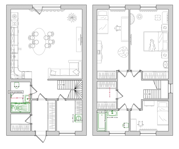 
   Продам дом, 114 м², Лоскутово

. Фото 2.