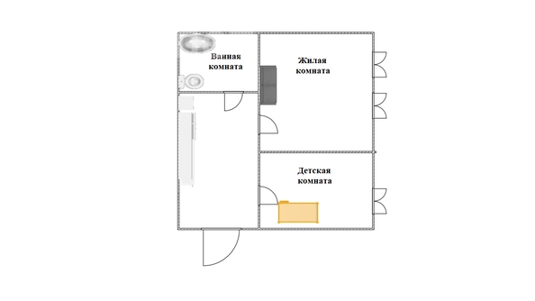 
   Продам 1-комнатную, 33.5 м², Мичурина (СТ Бурундук тер.) ул, 37

. Фото 9.