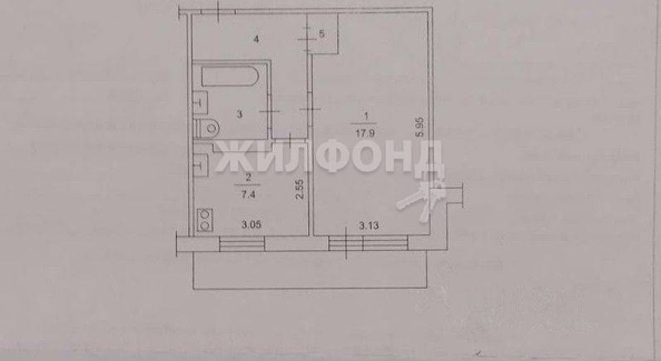 
   Продам 1-комнатную, 35.93 м², Сибирская ул, 104

. Фото 12.