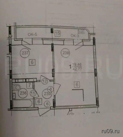 
   Продам 1-комнатную, 42 м², Ивана Черных ул, 125

. Фото 1.