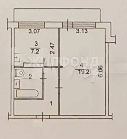 
   Продам 1-комнатную, 36.8 м², Алтайская ул, 97

. Фото 6.