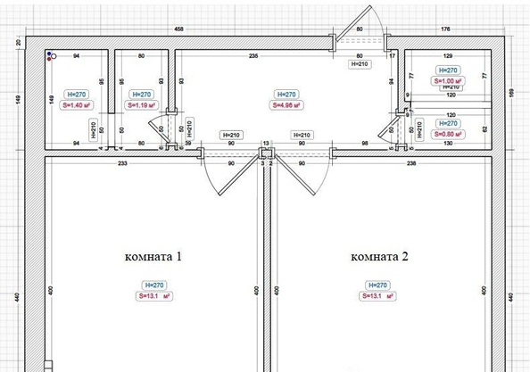 
  Продается 1-комн. квартира, 13.1 м², Академический пр-кт, д. 5
. Фото 1.