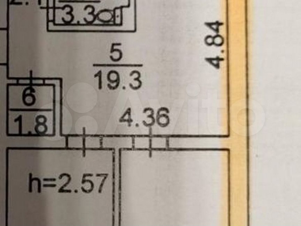 
  Продается комната, 34 м², Академический пр-кт, д. 20/10
. Фото 7.