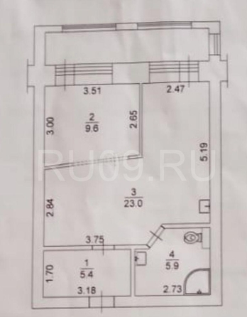 
  Продается 2-комн. квартира, 44 м², Федора Лыткина ул, д. 12/2
. Фото 1.