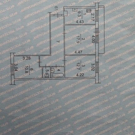 
  Продается 3-комн. квартира, 65.5 м², Партизанская ул, д. 8
. Фото 1.