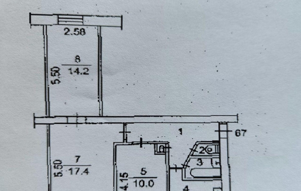 
  Продается 3-комн. квартира, 56 м², Фрунзе пр-кт, д. 118
. Фото 10.