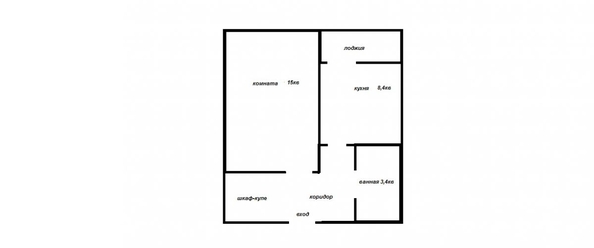 
   Продам 1-комнатную, 32.1 м², Богдана Хмельницкого пер, 5/1

. Фото 1.