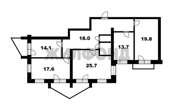 
   Продам 4-комнатную, 139 м², Красноармейская ул, 148

. Фото 1.