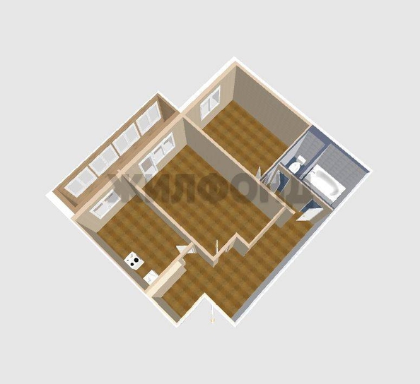 
   Продам 3-комнатную, 60.5 м², Титова ул, 2

. Фото 12.
