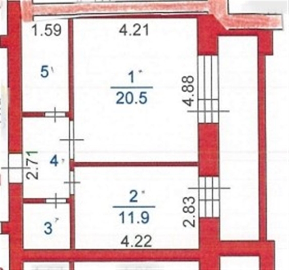 
  Продается 1-комн. квартира, 44.5 м², Московский тракт
. Фото 3.