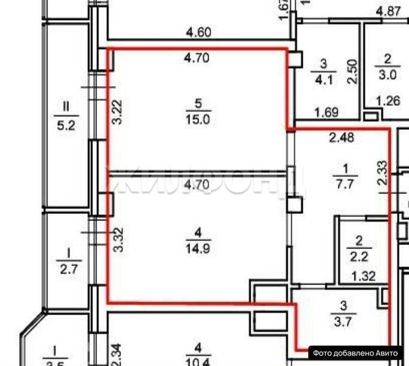 
  Продается 1-комн. квартира, 53 м², Вавилова ул, д. 22
. Фото 3.