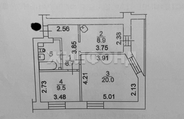 
  Продается 2-комн. квартира, 49.9 м², Иркутский тракт, д. 51/5
. Фото 20.