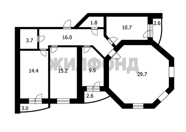 
  Продается 4-комн. квартира, 101 м², Герцена ул, д. 26
. Фото 7.