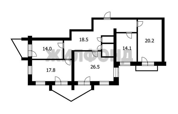 
  Продается 4-комн. квартира, 142 м², Красноармейская ул, д. 148
. Фото 1.