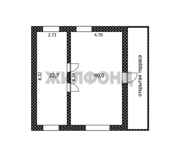 
  Продается дом, 81.3 м², деревня Нелюбино
. Фото 2.