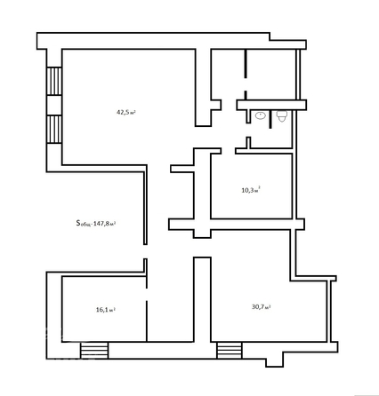 
  Сдается универсальное помещение 147.8 м². Фото 17.