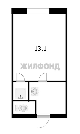 
  Продается 1-комн. квартира 18.6 м². Фото 11.