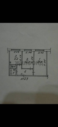 
  Продается 2-комн. квартира 53.7 м². Фото 9.