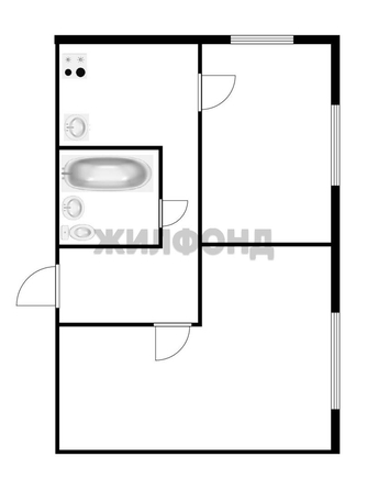 
  Продается 2-комн. квартира 36.8 м². Фото 16.