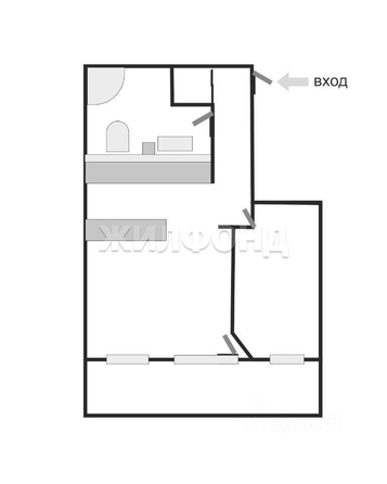 
  Продается 2-комн. квартира 58.5 м². Фото 22.