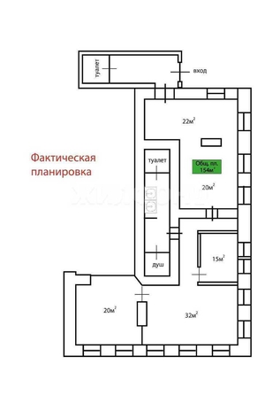 
  Продается универсальное помещение 154 м². Фото 1.