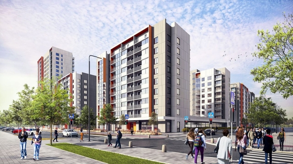 
  Продается 3-комн. квартира 72.27 м², в ЖК Парапарк, 2 очередь, дом 1. Фото 2.
