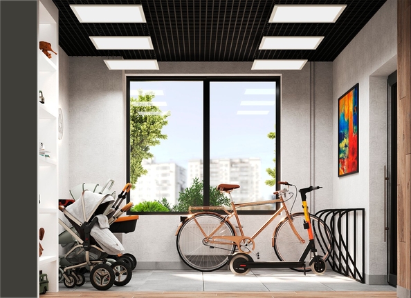 
  Продается 2-комн. квартира 41.89 м², в ЖК Парапарк, 2 очередь, дом 1. Фото 8.