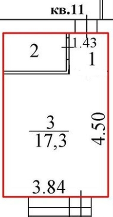 
  Сдается  квартира 23 м². Фото 2.