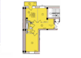 Шоколад, дом 4: Планировка 2-комн 61,31 м²