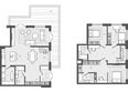 Вышка, корпус 2: Планировка 4-комн 172,18 м²