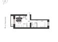 ДАО, дом 2: Планировка 2-комн 47,3 м²