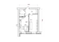 Речкуновский, дом 11: Планировка однокомнатной квартиры 42,2 кв.м