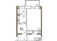 Онегин: Планировка однокомнатной квартиры 49,6 кв.м