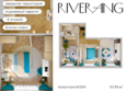 RIVERANG (РиверАнг): Планировка 2-комн 51,98 - 52,33 м²