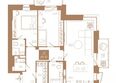 АЙВАЗОВSKY (АЙВАЗОВСКИЙ), 3: Планировка 3-комн 84,4 м²