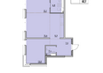 Квартал Стрижи, 3 очередь, дом 1: Планировка 3-комн 66,6 - 67,7 м²