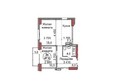 Пролетарская, дом 165: Планировка двухкомнатной квартиры 47,8 кв.м