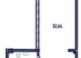 Лотос: Планировка Студия 38,7 м²
