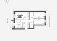 Академгородок, дом 5: Планировка 3-комн 81,62 м²