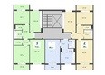 Сады Наука, дом 1: Типовой план этажа 3 подъезд